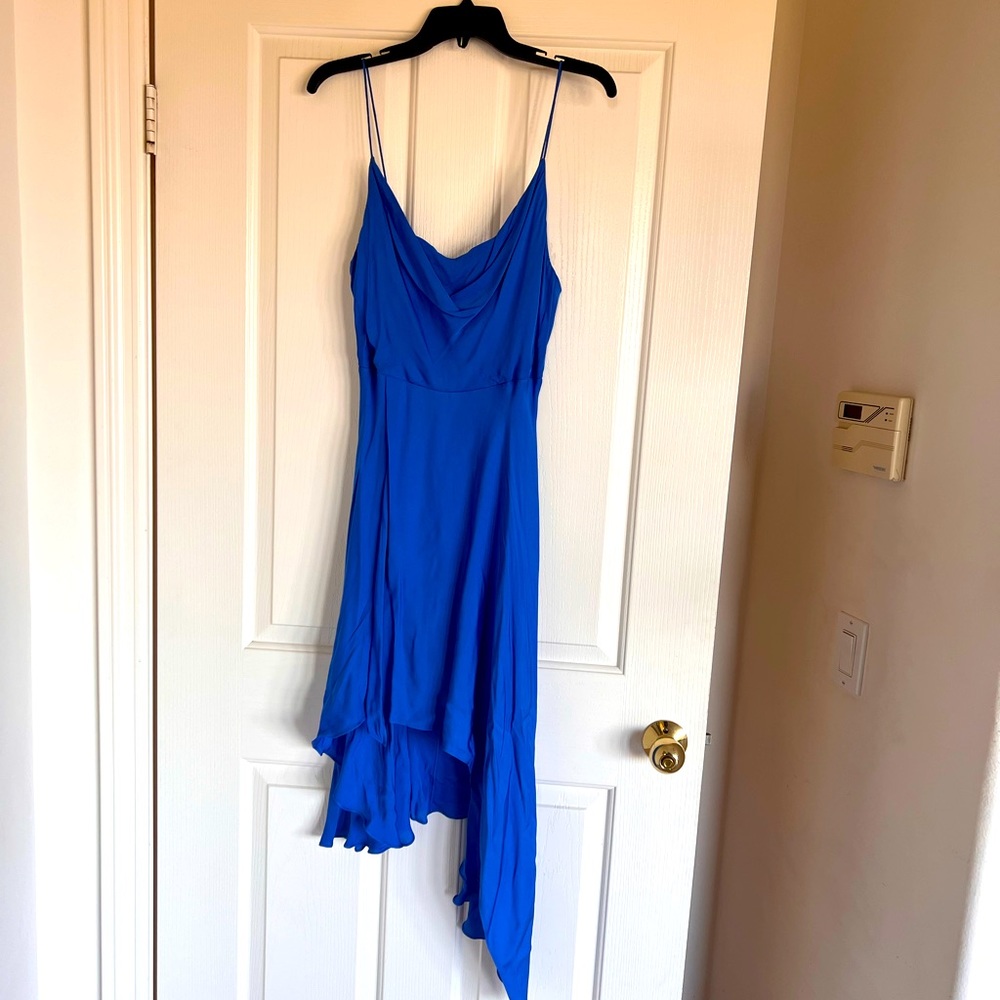 Alice & Olivia asymmetrical dress. Brand new